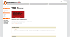 Desktop Screenshot of booksellers.penguin.com